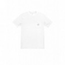 Camisetas Hombre Camiseta HERSCHEL Pocket White