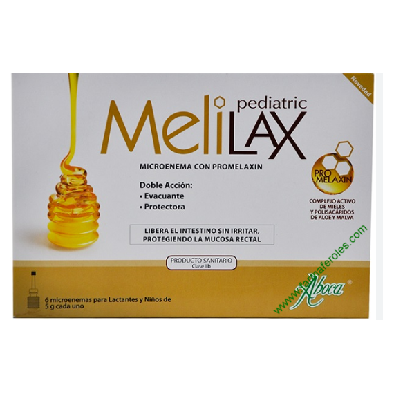 Melilax 6 (ped) Microenemas 5G  ABOCA