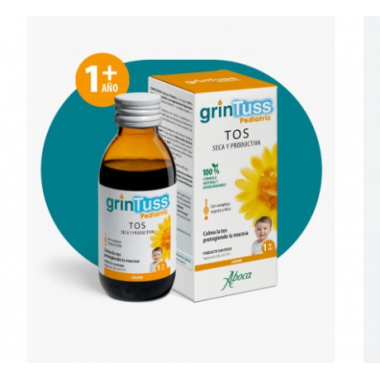 Grintuss Jarabe con Poliresin Pediatric 180 Ml  ABOCA