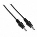 Cable Audio Estereo Jack 3.5M-JACK 3.5M Negro 10M AISENS A128-0144