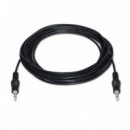 Cable Audio Estereo Jack 3.5M-JACK 3.5M Negro 10M AISENS A128-0144