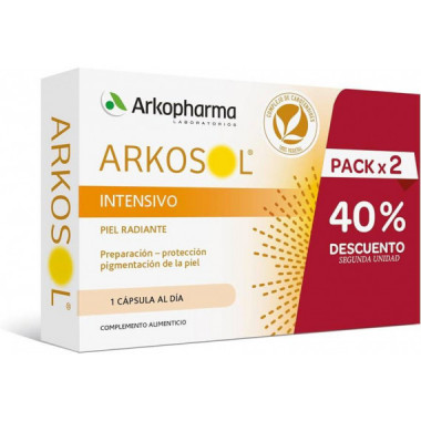 ARKOSOL INTENSIVO PACK 2 X 30 CAPSULAS 40% 2ªUNI