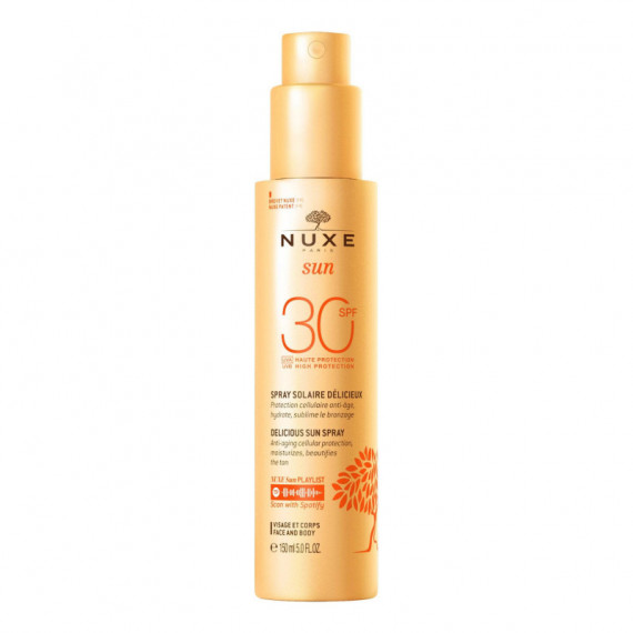 Nuxe Sun Spray Aceite Rostro y Cuerpo SPF30-150  NUXE ESPAÑA