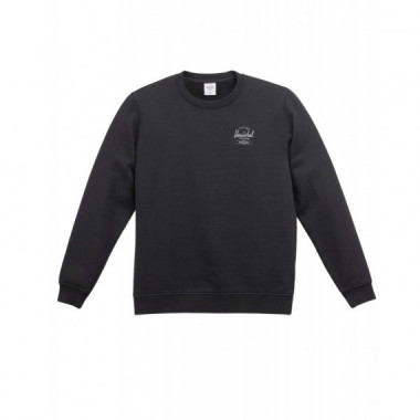 Jerséis y Sudaderas Sudadera HERSCHEL Basic Crew Black