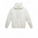 Jerséis y Sudaderas Sudadera HERSCHEL Basic Hoodie Blanc de Blanc Feather Gray