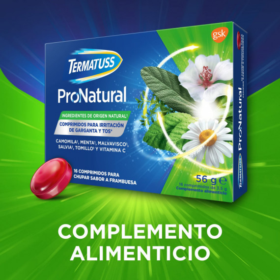 Termatuss Pronatural 16 Comprimidos para Chupar  GSK CH