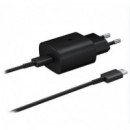 SAMSUNG Cargador Usb-c 3A Negro  Maximo 25W - Bulk sin Caja