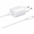 SAMSUNG Cargador Usb-c 3A Blanco  Maximo 25W - Bulk sin Caja