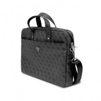 GUESS Funda Maletin para Portatil 13"-16" Hot Stamp Negra