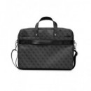 GUESS Funda Maletin para Portatil 13"-16" Hot Stamp Negra