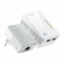 POWERLINE TP-LINK TL-WPA4220KIT KIT 2 WIFI 300MB