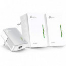 POWERLINE TP-LINK TL-WPA4220TKIT KIT 3 WIFI 300MB