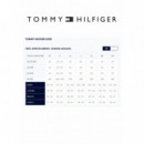 Polo de Corte Slim con Tapeta a Contraste de TOMMY HILFIGER