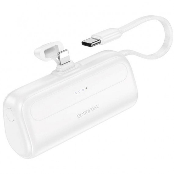 Powerbank BOROFONE BJ41 5.000MAH con Conexión 2-1 Blanco