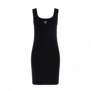 GUESS Vestido Negro W4YK0T KB1O1-JBLK