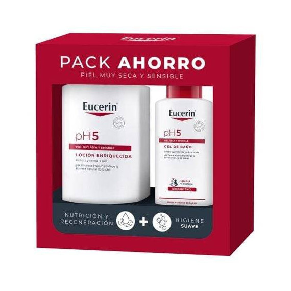 EUCERIN PACK RUTINA ENRIQUECIDA (LOC ENRIQ + GEL