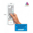 Common TV Mando Compatible para Sharp  LALO