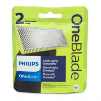 PHILIPS QP220 Recambio 2 Hojilla Compatible con One Blade QP220/51