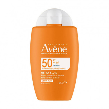 Avene Ultra Mat Fluido Spf 50+ 50 Ml Invisible  PIERRE FABRE