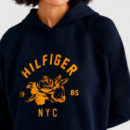 Sudadera con Capucha y Logo Deportivo de Ajuste Relajado  TOMMY HILFIGER