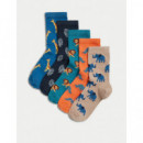 Pack de 7 Pares de Calcetines Diseño Animales  MARKS AND SPENCER