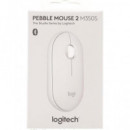 LOGITECH Raton Inalambrico/bluetooth Pebble 2 M350S Blanco