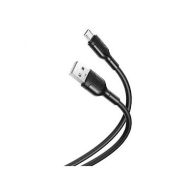 XO Cable Datos Micro USB 2.1A 1MTR NB212 Negro