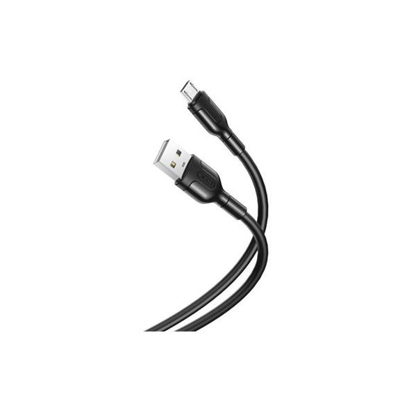 XO Cable Datos Micro USB 2.1A 1MTR NB212 Negro