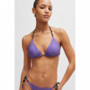 HUGO Top de Bikini Violeta 50492409-510