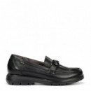 FLUCHOS Mocasines Negros F1794-SUGAR Negro