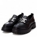 XTI Mocasines Negros 143291-1