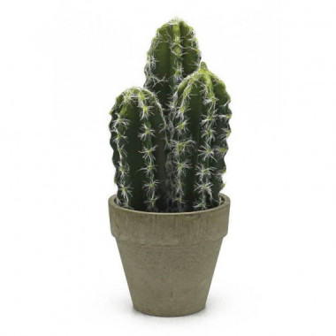 Cactus Artificial Realista en Maceta 25,5 Cm Essentials®  ESSENTIALS