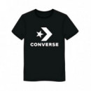 Camiseta con Logo en el Frente Unisex  CONVERSE