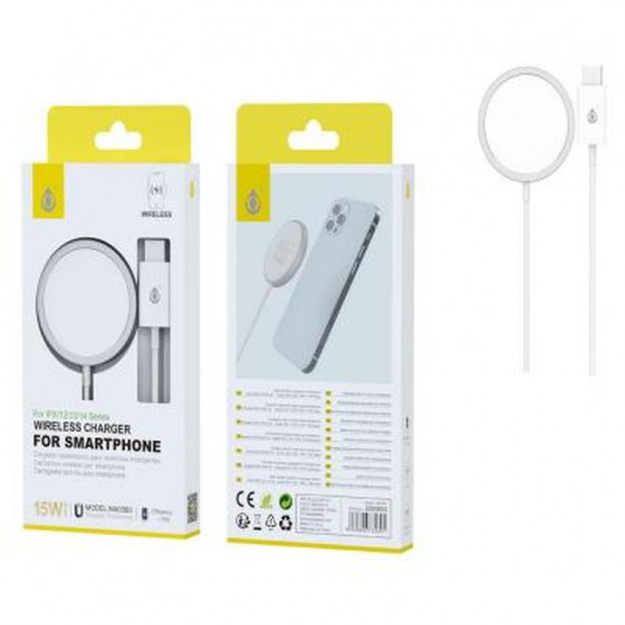 ONE+ Cargador Inalambrico Rapido para Iphone NA0380