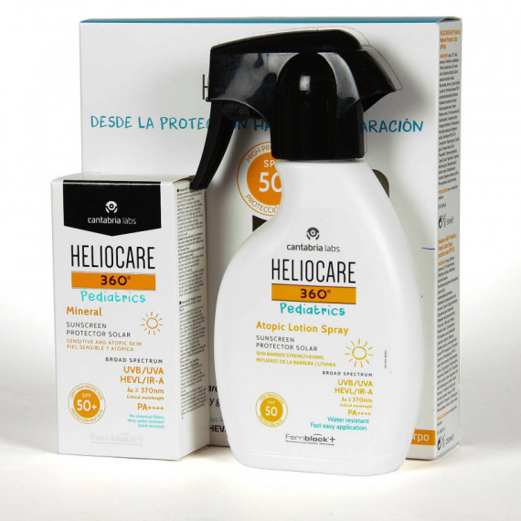 HELIOCARE PACK PEDIATRICS ATOPIC SPRAY + MINERAL