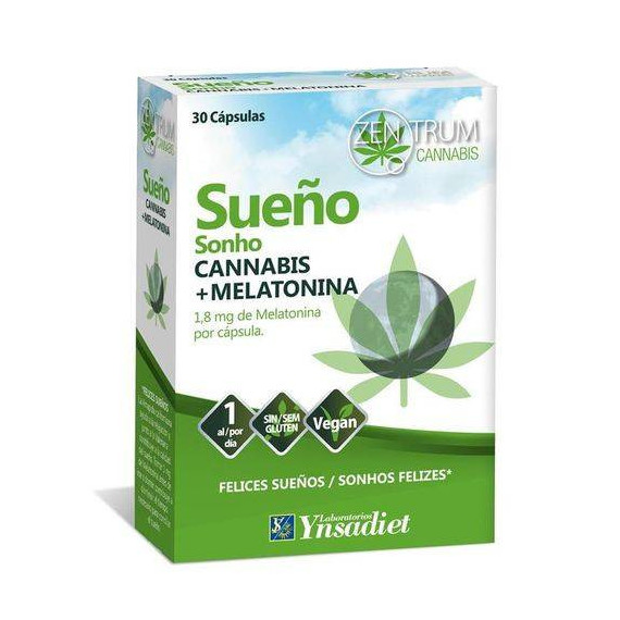 YNSADIET SUEÑO CANNABIS+MELATONINA 30 CAPS