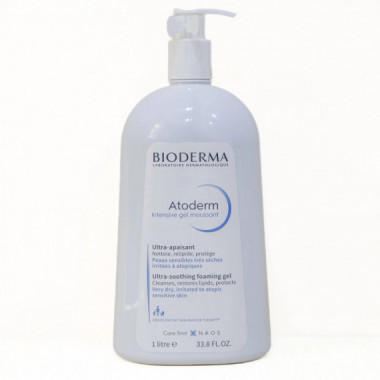 Bioderma Atoderm Intensive Gel Moussant 1 Litro  BIODERMA-NAOS SKIN CARE