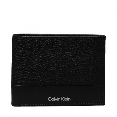 Cartera de Piel de Plegado Triple con Rfid  CALVIN KLEIN