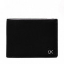 Cartera de Piel de Plegado Triple con Rfid  CALVIN KLEIN