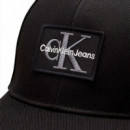 Gorra de Sarga con Cálida Felpa  CALVIN KLEIN