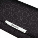 Cartera con Compartimento para Billetes y Monedero Grande con Logo  CALVIN KLEIN