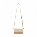 Cartera Sculpted Long Fold Strap Deboss  CALVIN KLEIN