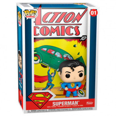 FUNKO Pop Comic Cover Dc Superman Action Comic