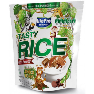 Tasty Rice (harina de Arroz) "choco Monky" LIFE PRO - 1KG