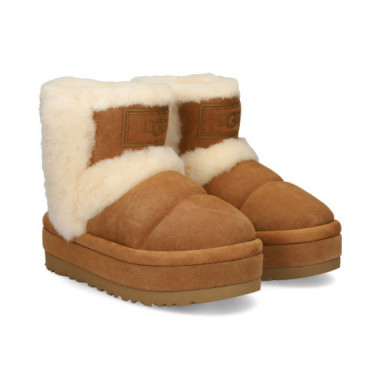 Botin Acolchado Oveja+ante Cuero  UGG