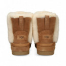 Botin Acolchado Oveja+ante Cuero  UGG