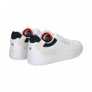 Refuerzo Azul Deportivo Piel Blanco  TOMMY HILFIGER