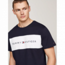 Camiseta Tommy Hilfiger azul marina