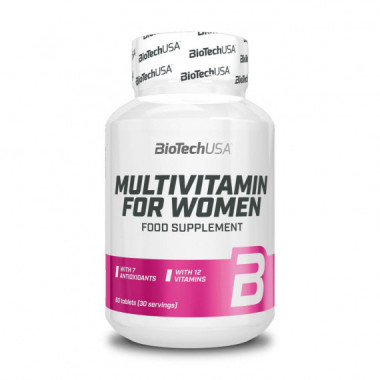 BIOTECH MULTIVITAMINAS FOR WOMEN 60 TABLETAS