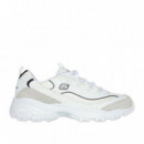 SKECHERS Zapatillas D'lites Blancas 150231-WBK